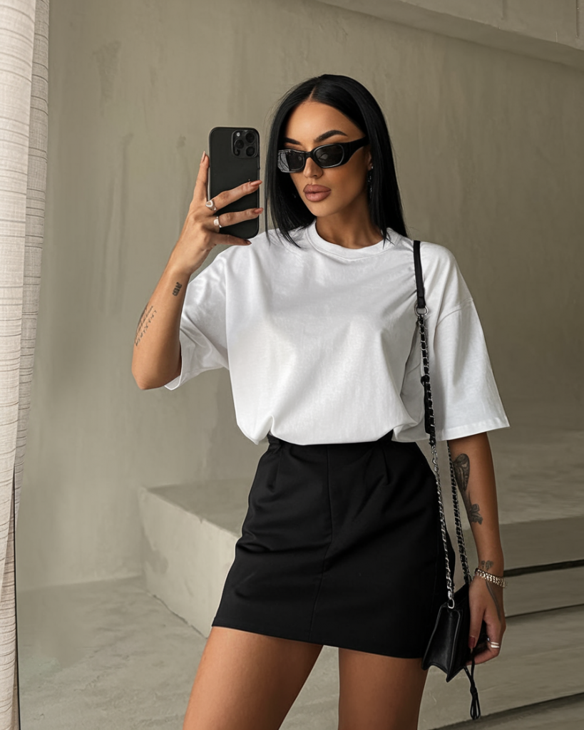 Women's 2025 Summer T-Shirt Outfits Ideas