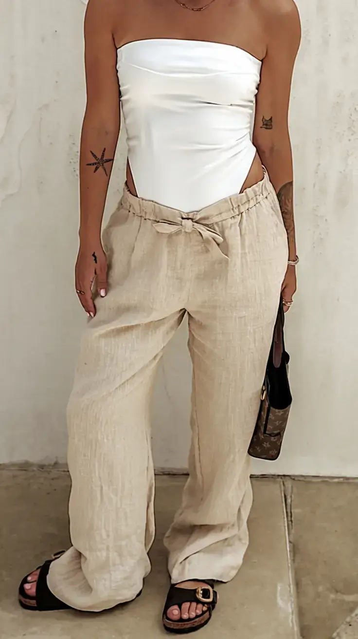 fashion outfits ideas for teens girls summer 2025 Linen and Luxe