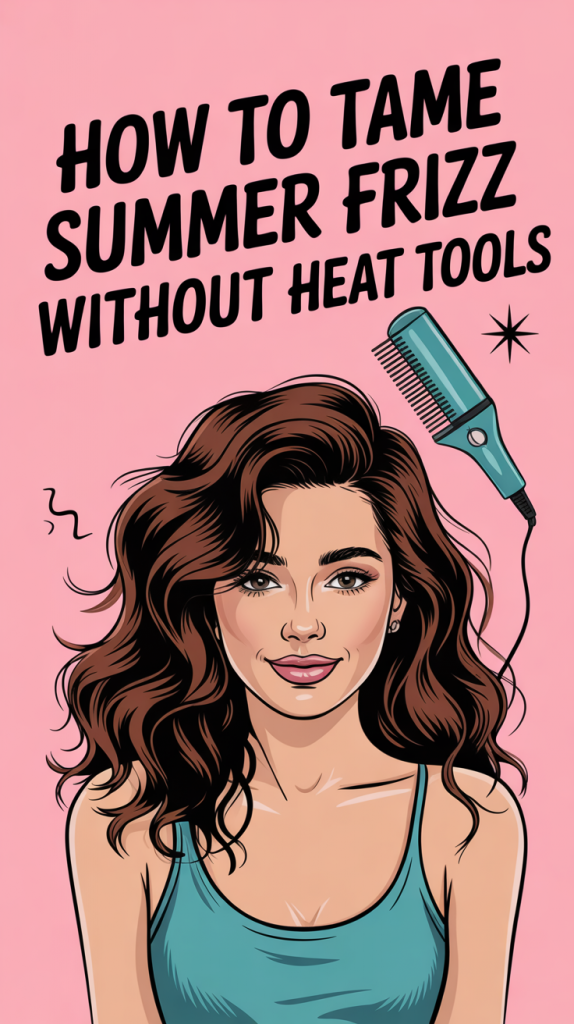 How to Tame Summer Frizz Without Heat Tools: Easy Solutions for 2025
