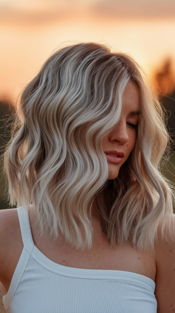 Mid Length Haircut – Summer Ideas 2025