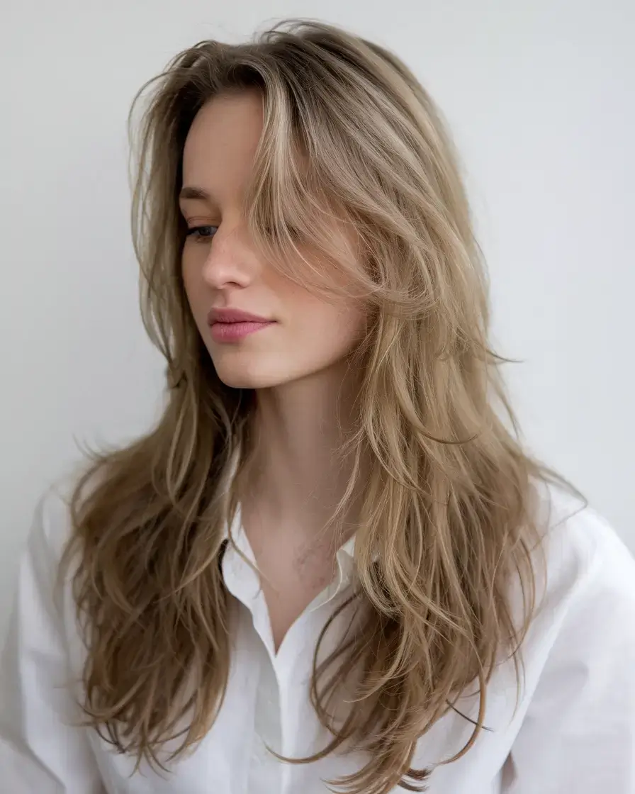 butterfly haircuts summer ideas 2025 Beachy Butterfly with Effortless Movement
