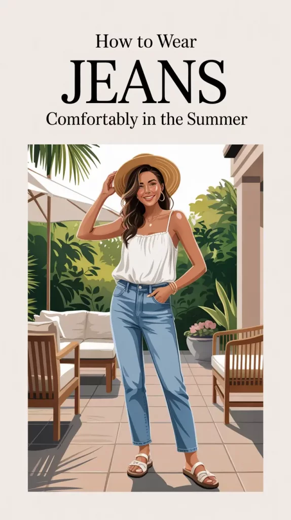 How to Wear Jeans Comfortably in the Summer of 2025