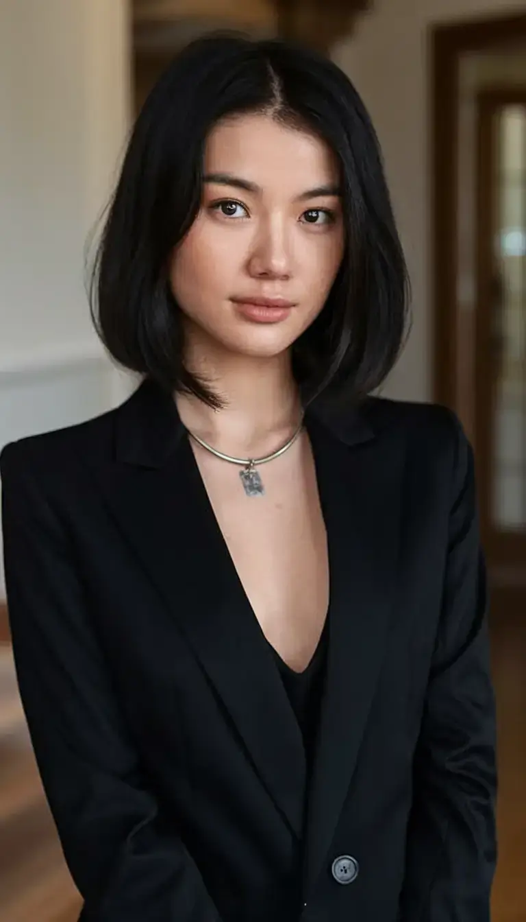haircut for oval face summer ideas 2025 Polished Bob with Subtle Volume