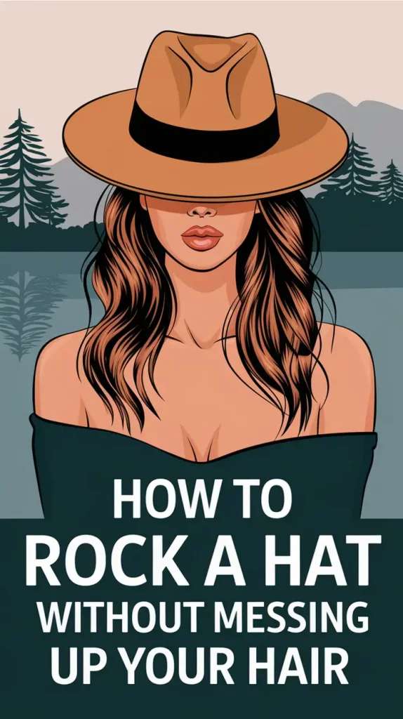 How to Rock a Hat Without Messing Up Your Hair