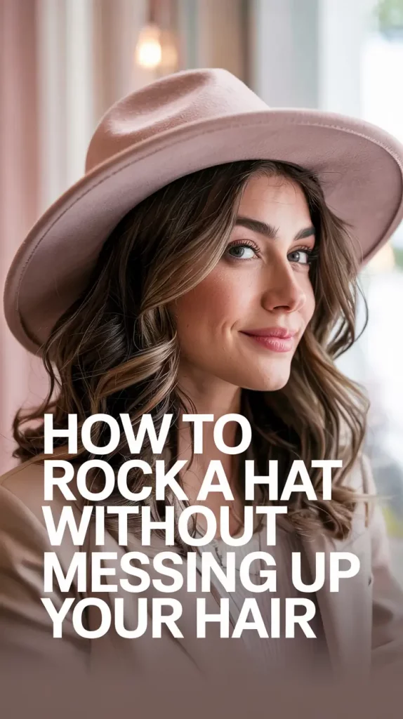 How to Rock a Hat Without Messing Up Your Hair