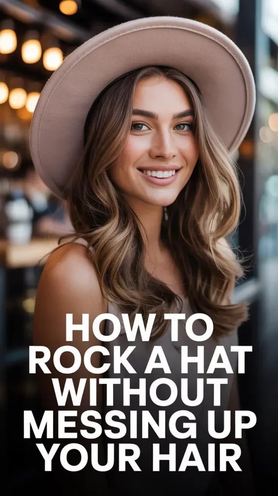 How to Rock a Hat Without Messing Up Your Hair