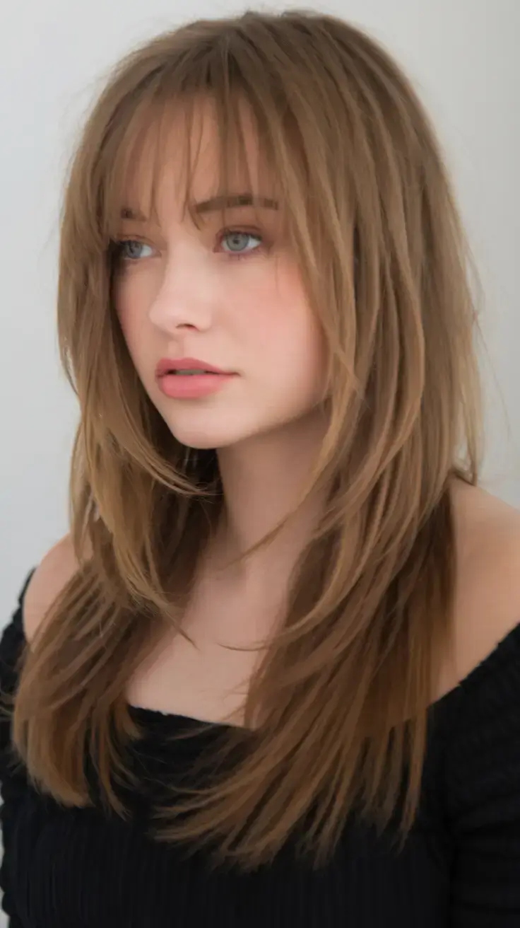 long haircut summer ideas 2025 Airy Layers with Natural Volume