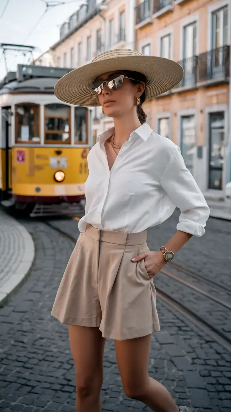 old money outfits ideas summer 2025 Urban Sophistication with Classic Neutrals