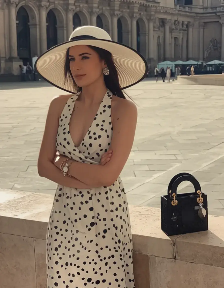 old money outfits ideas summer 2025 Playful Elegance in Polka Dots