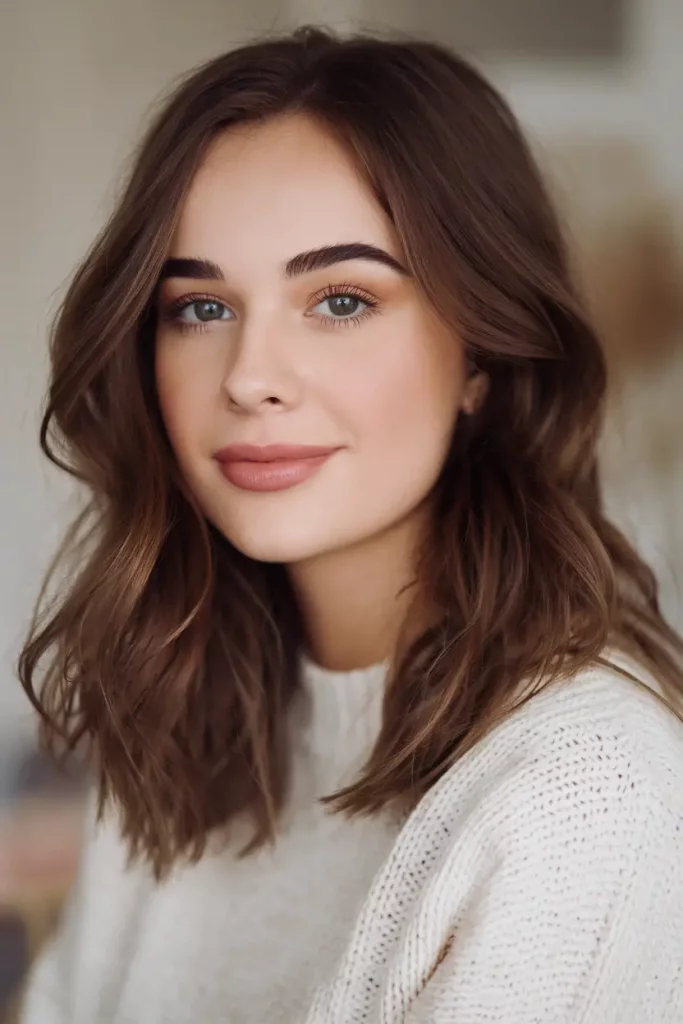 Summer Brunette Hair Colors Ideas 2025 for Glossy, Lived-In Hair