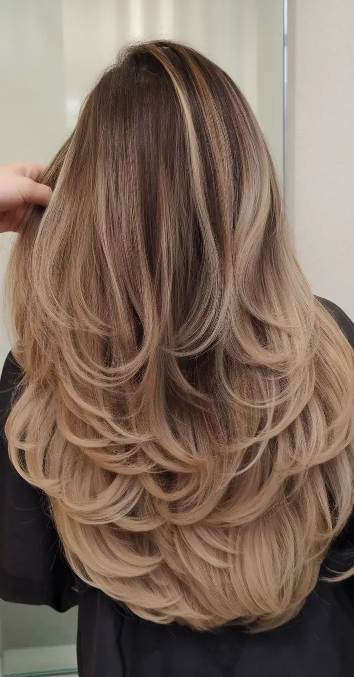 summer highlights ideas 2025 Rooted Vanilla Melt with Soft Layers