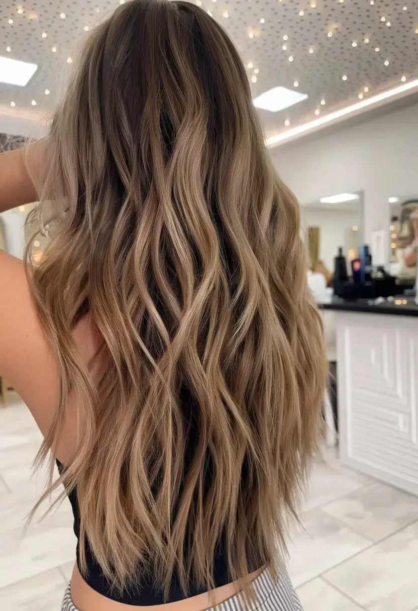 summer highlights ideas 2025 Golden Mocha Waves