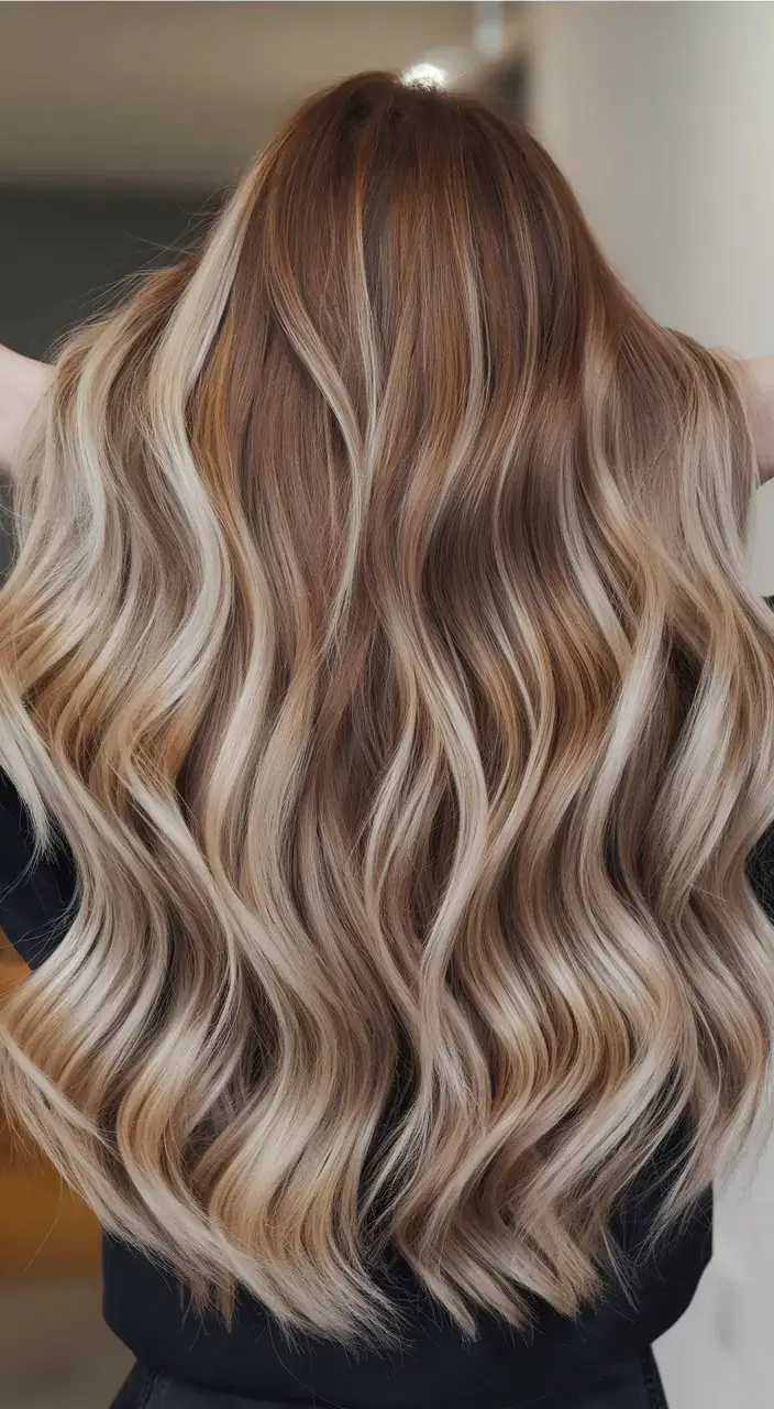 summer highlights ideas 2025 Creamy Latte with Icy Ends