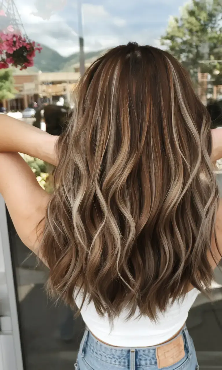 summer highlights ideas 2025 Espresso and Vanilla Swirl