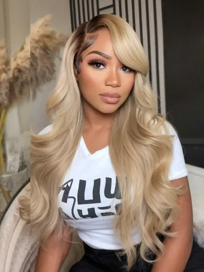 wigs hairstyle summer 2025 Butter Blonde with Swooped Fringe