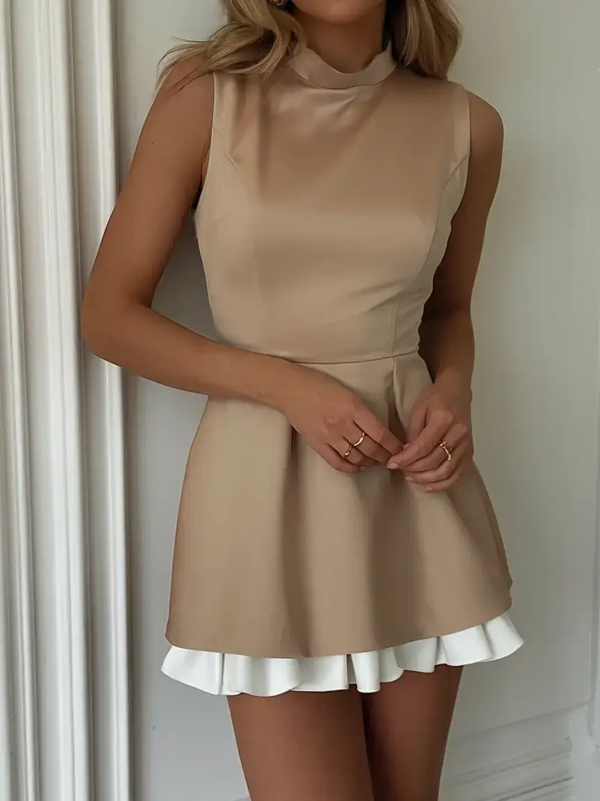 your dream wardrobe for june 2025 Neutral Play with a Peek of Frill