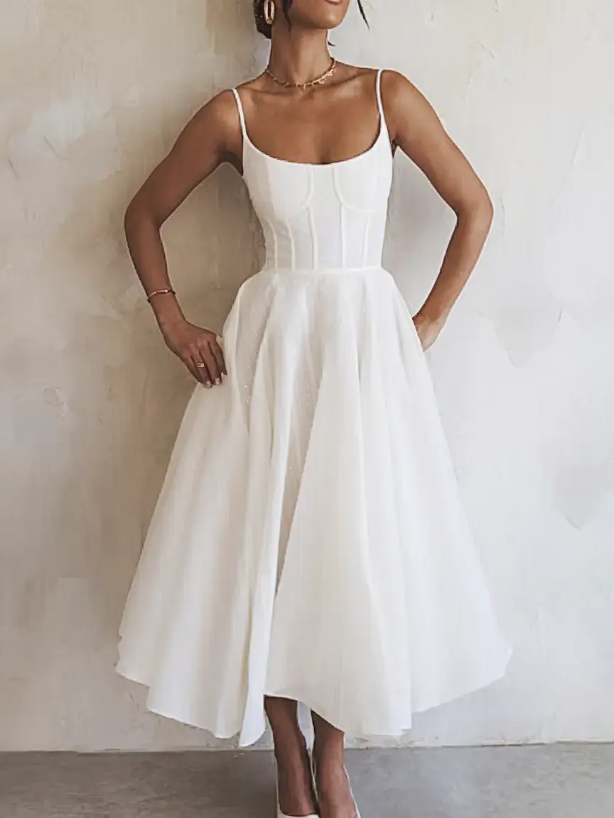 your dream wardrobe for june 2025 Modern Romance in White Volume