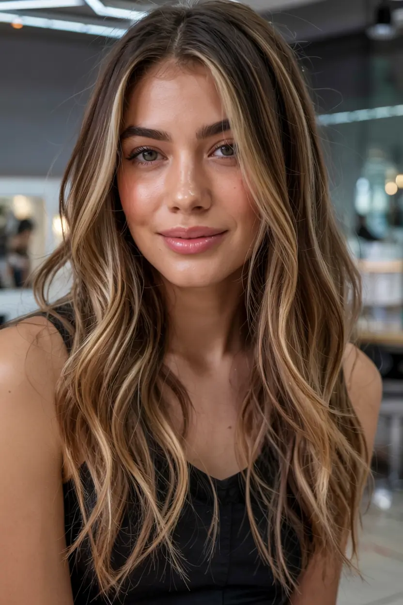 august hair color ideas - summer trends for 2025 Face-Hugging Blond Lights with Shadow Root