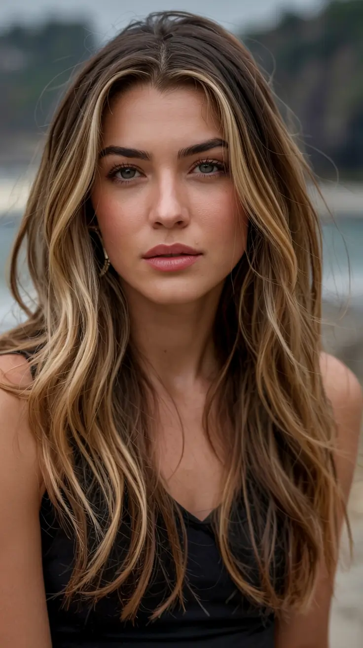 august hair color ideas - summer trends for 2025 Shadow Root Blonde with Dimensional Contour