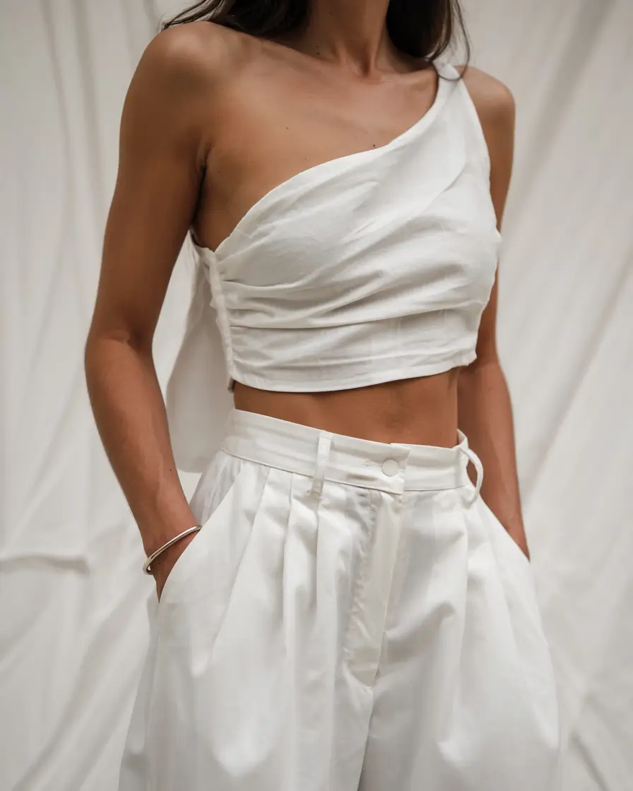 august outfits ideas 2025 Asymmetry and Intentional Styling