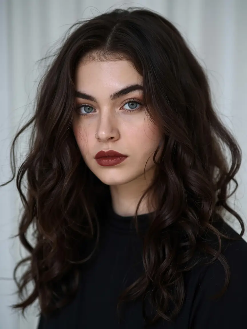 autumn fall hair colors ideas 2025 Merlot Mocha Romance
