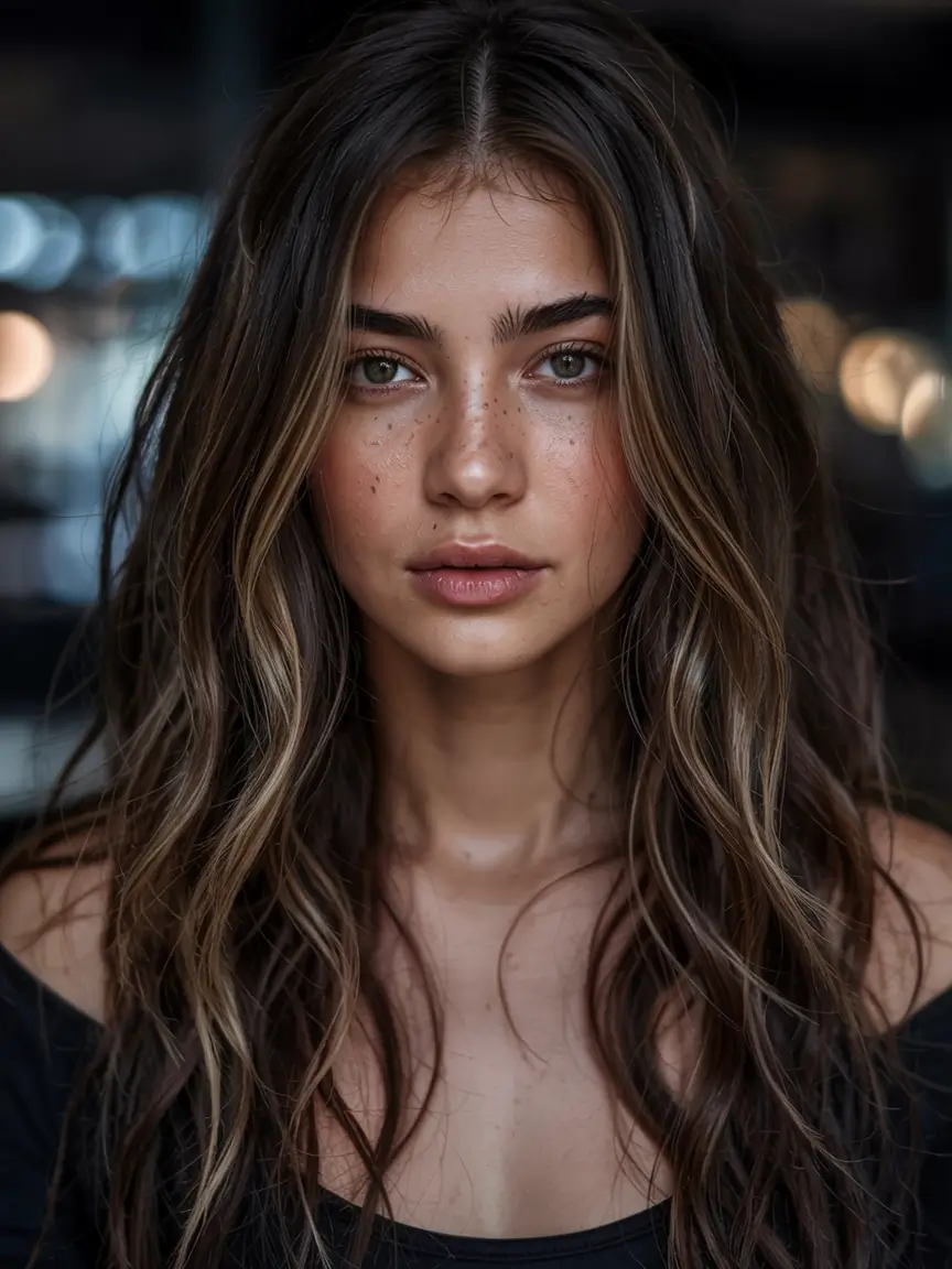 autumn fall hair colors ideas 2025 Rooted Hazelnut Smoke