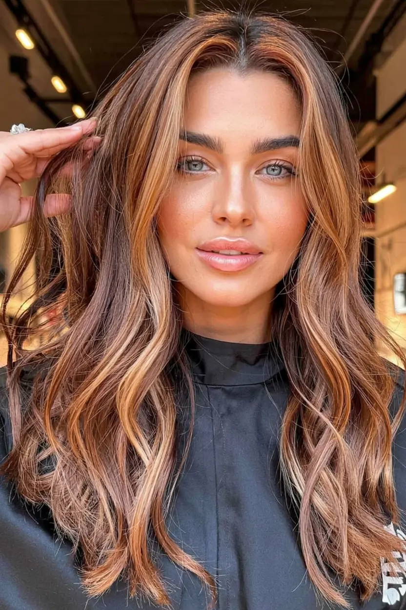 autumn fall hair colors ideas 2025 Maple Butter Blonde