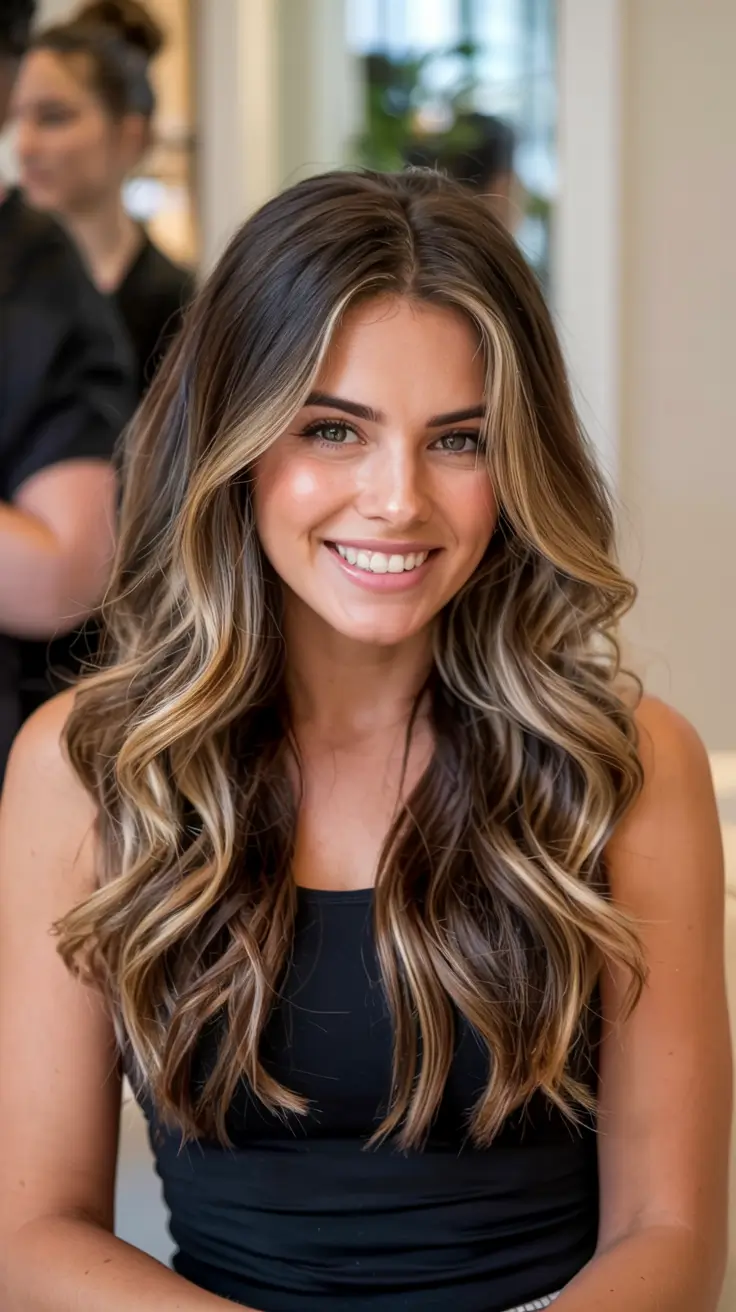 autumn fall hair colors ideas 2025 Brushed Caramel Ribboning
