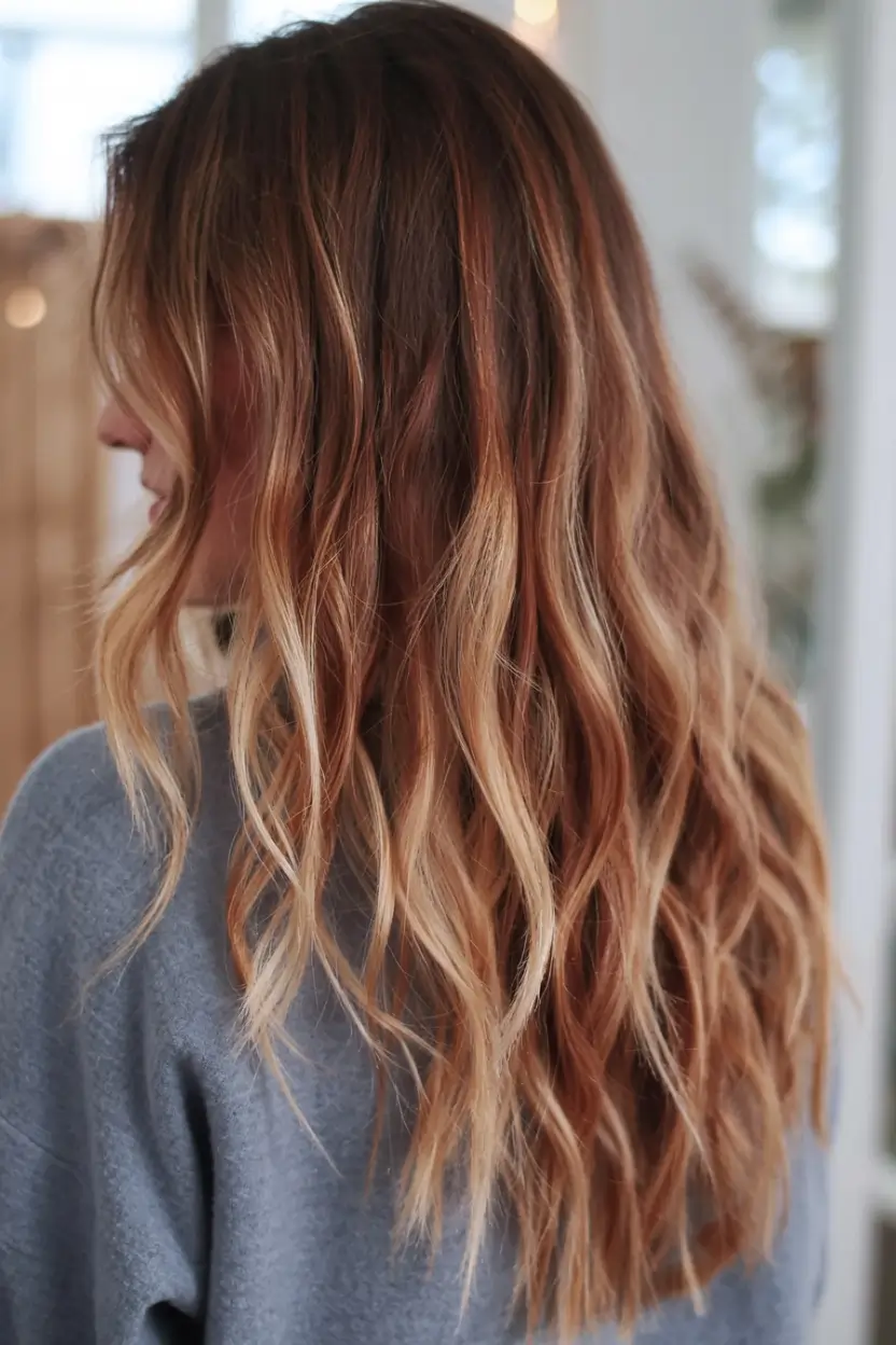 autumn fall hair colors ideas 2025 Soft Ginger Fusion
