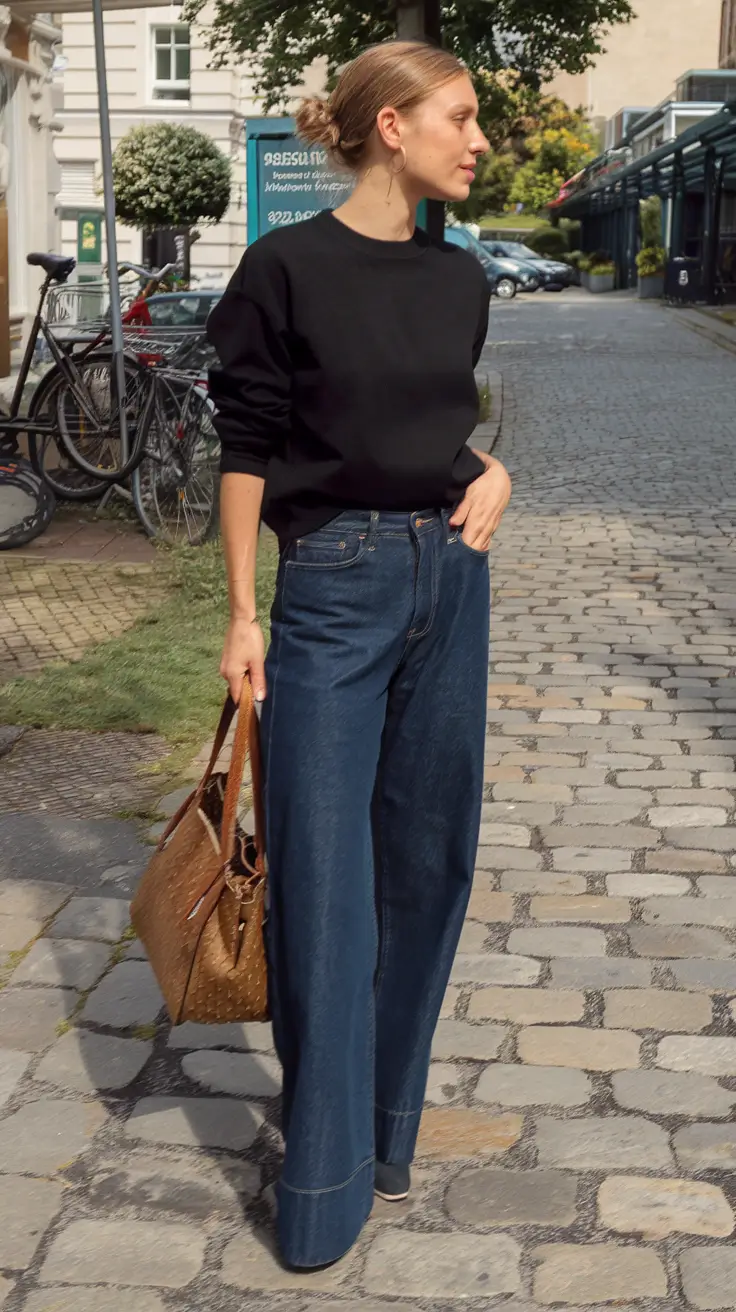 autumn outfits ideas 2025+Soft Minimalism Meets Street Chic