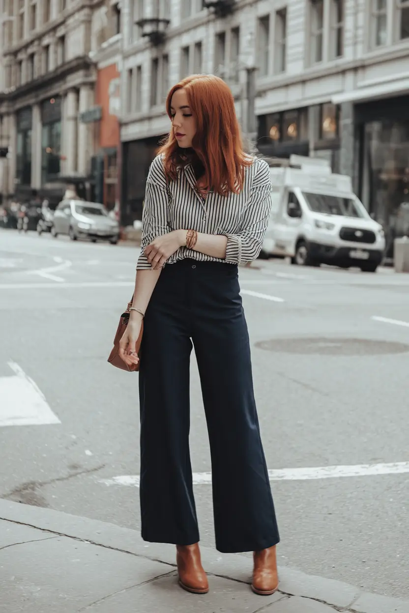 autumn outfits ideas 2025+Classic with a Twist