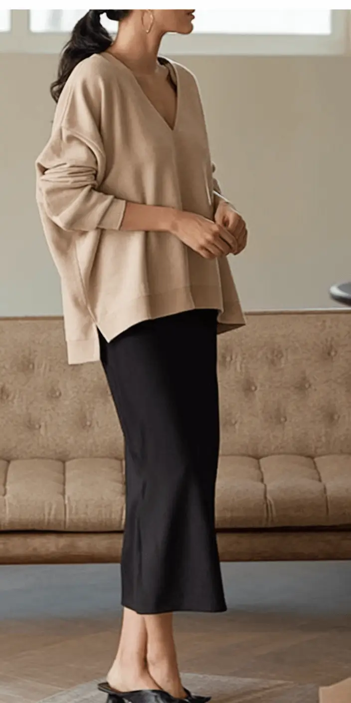 casual fall outfits for women over 30 - ideas 2025 Relaxed Neutrals That Say Effortless