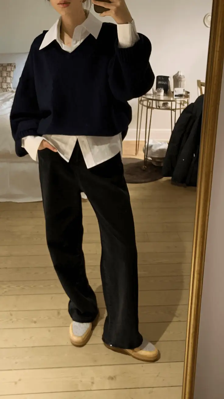 casual fall outfits for women over 30 - ideas 2025 Preppy with a Twist