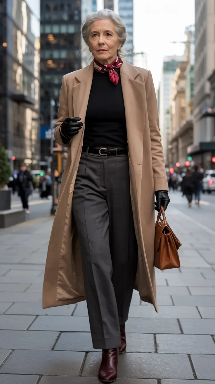 casual fall outfits for women over 50 - ideas 2025 Timeless Neutrals with Sophisticated Energy