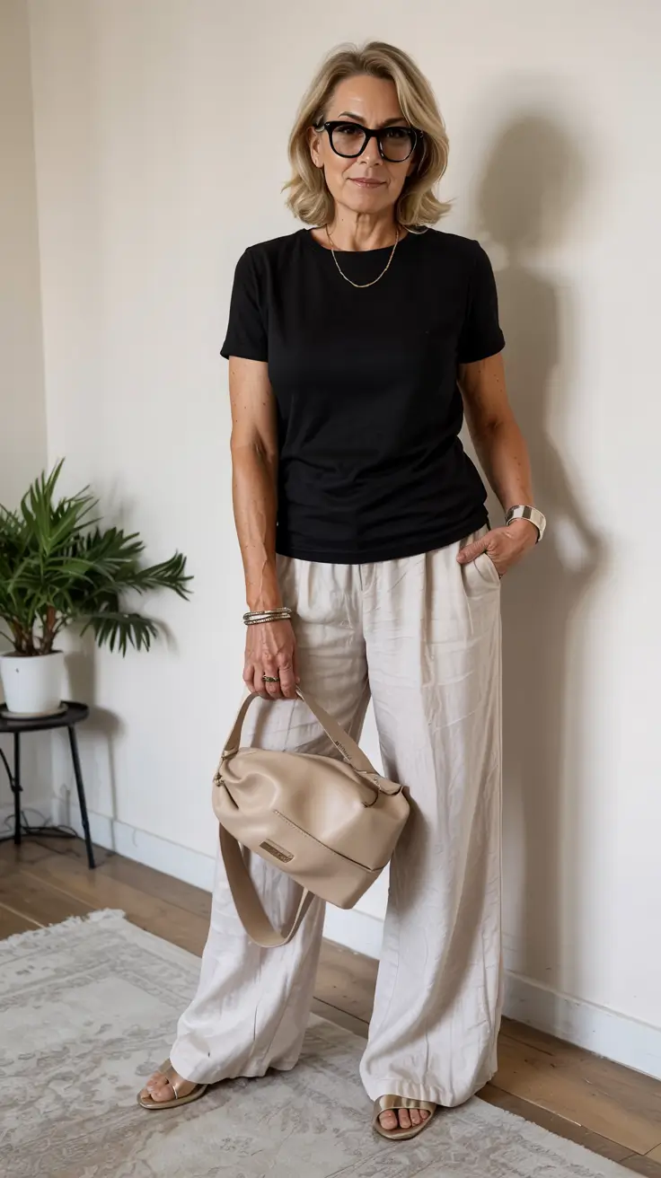 casual fall outfits for women over 50 - ideas 2025 Minimalist at Heart, Effortlessly Pulled Together