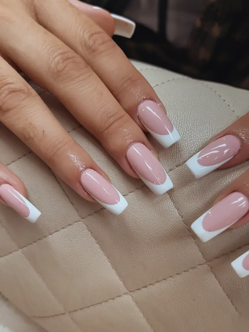 coffin nails that slay summer 2025 Perfect French Squared: Timeless Summer Polish