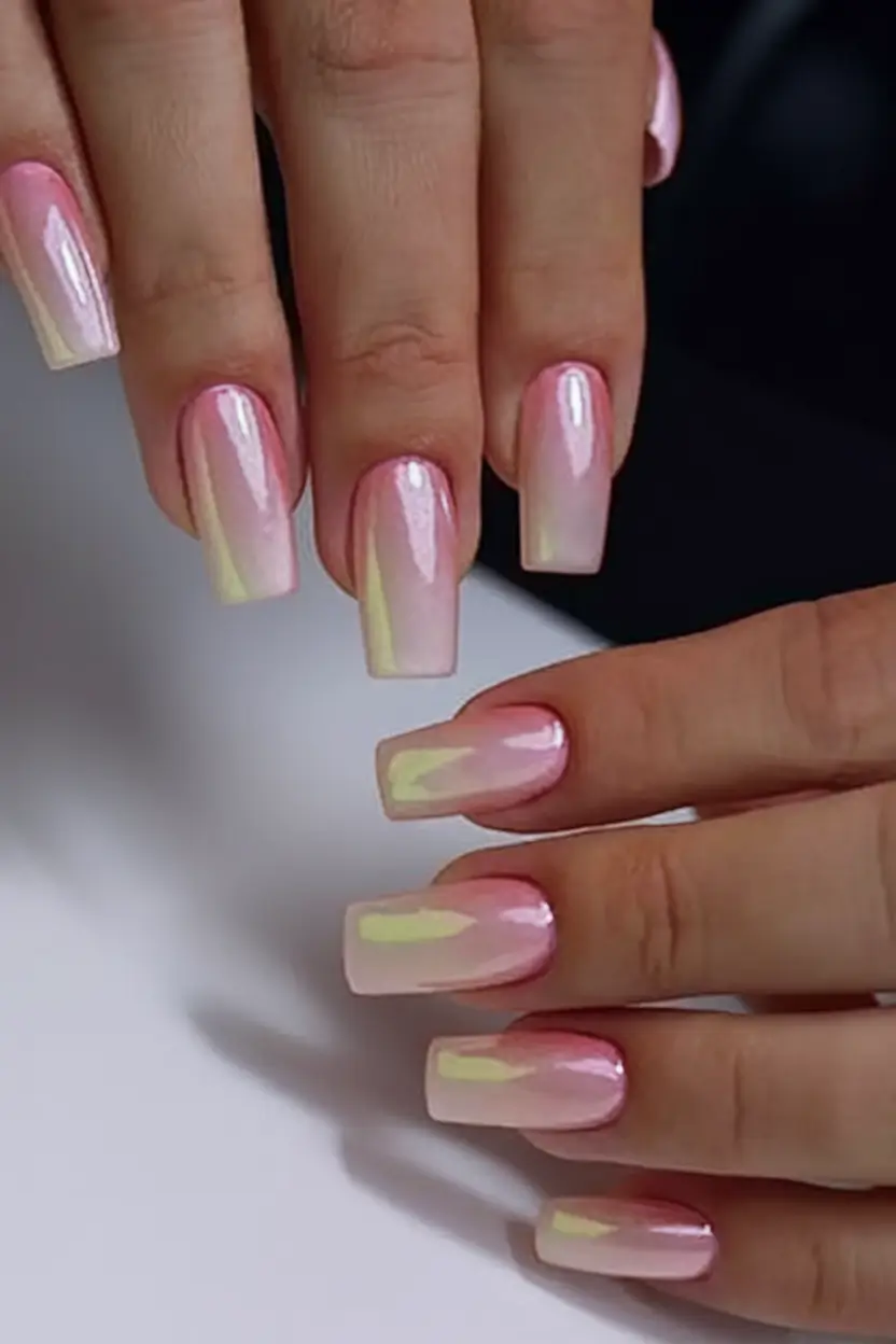coffin nails that slay summer 2025 Iridescent Glow: Mermaidcore for 2025