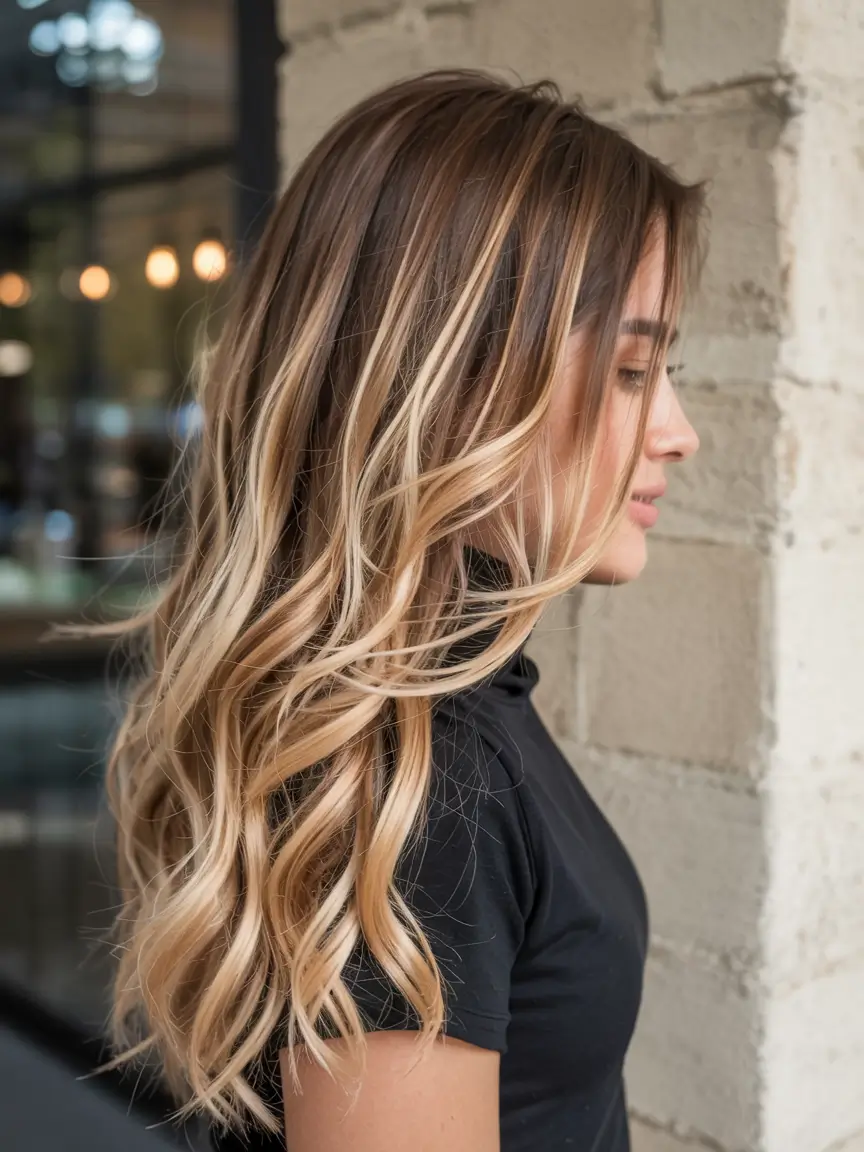 cute fall hair colors ideas 2025 Toasted Blonde Ribbons