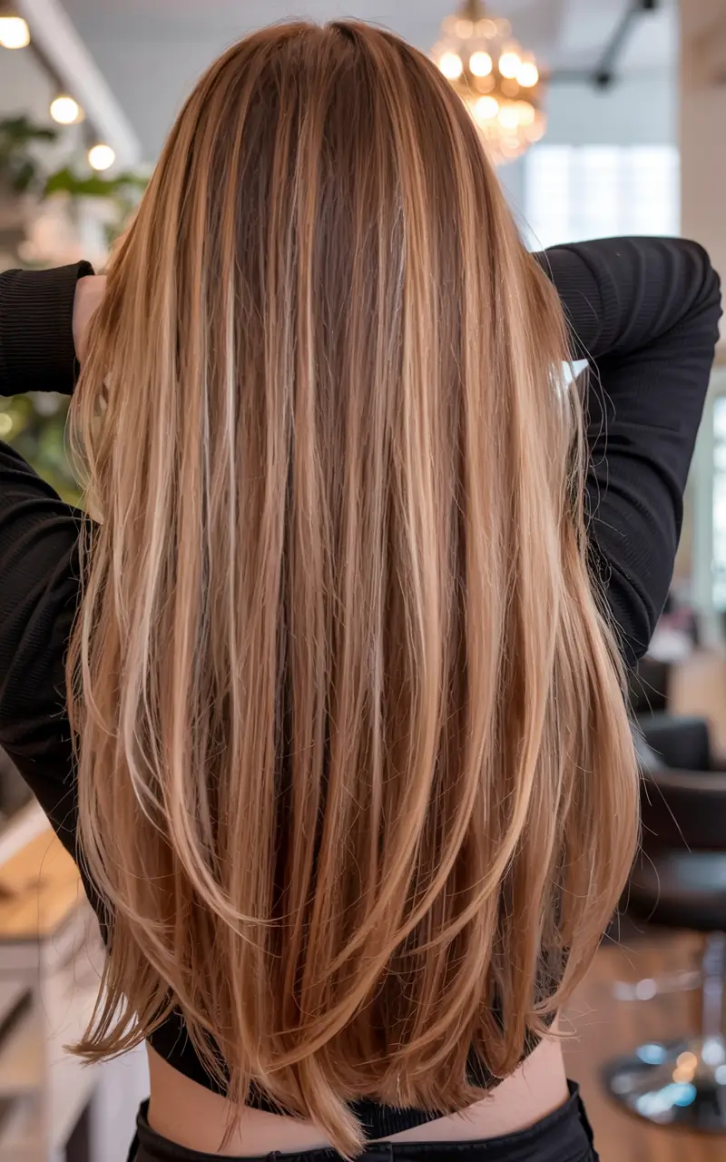 cute fall hair colors ideas 2025 Soft Caramel Gloss Finish