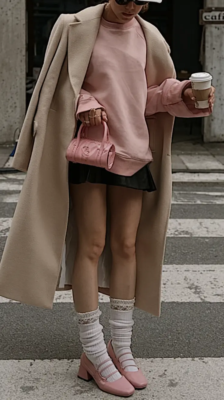 cute fall outfits for women 2025 Cotton Candy Street Chic