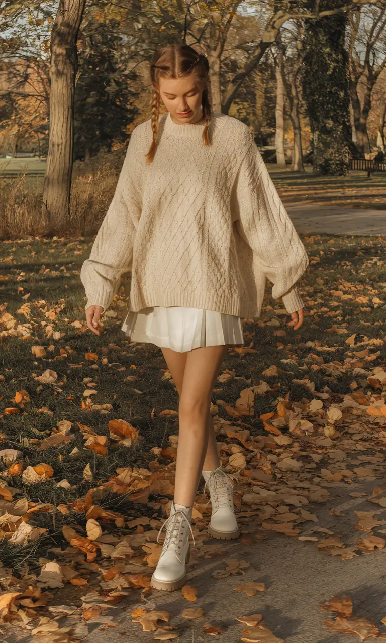 cute fall outfits for women 2025 Soft Academia Meets Girlhood
