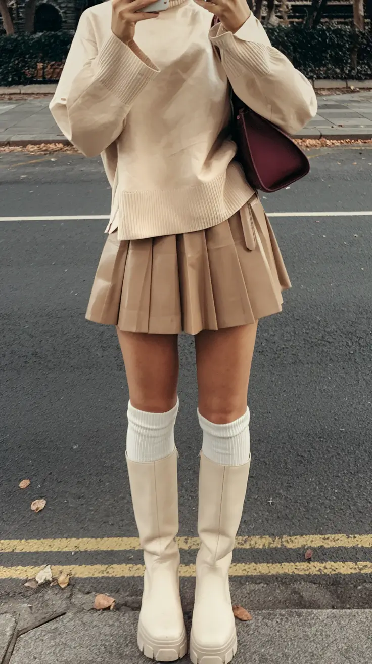 cute fall outfits for women 2025 Preppy Cool With a Kick