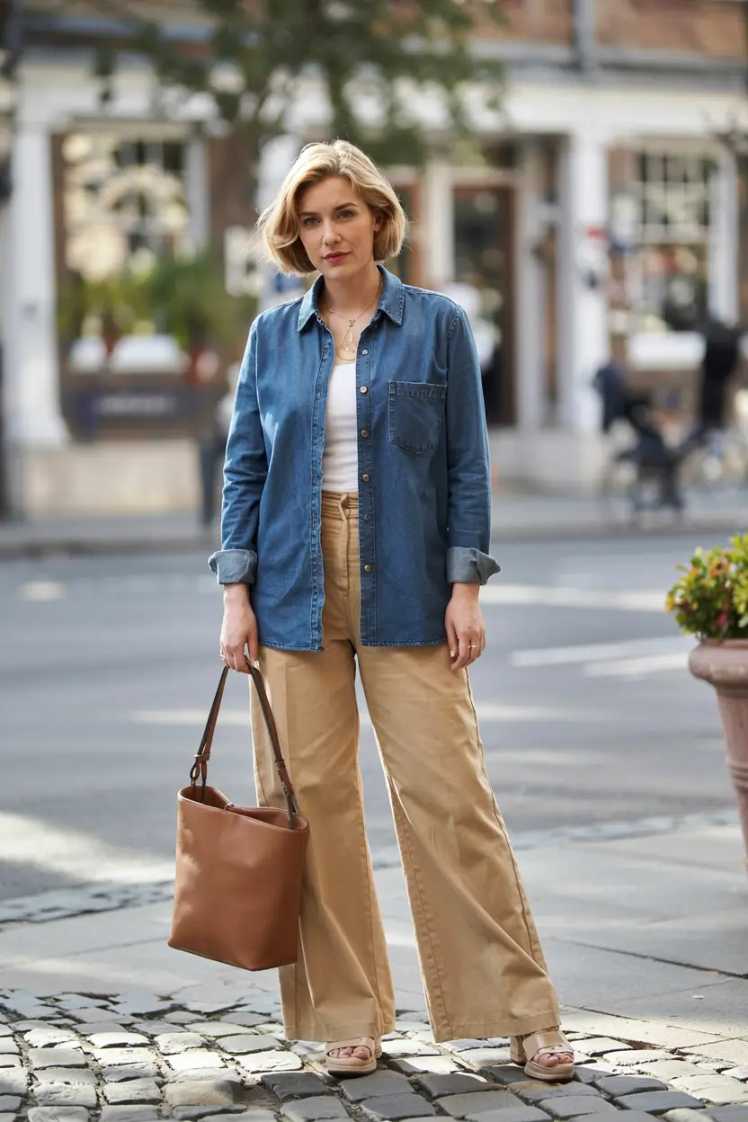 cute fall outfits for women over 60 - ideas 2025+Utility Chic: The Power of Denim Layers