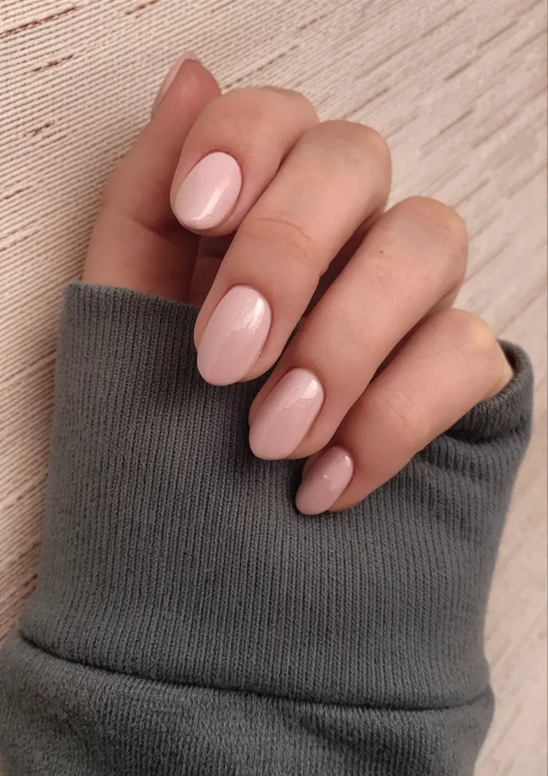 cute summer nail inspo for 2025 Soft Blush Classic