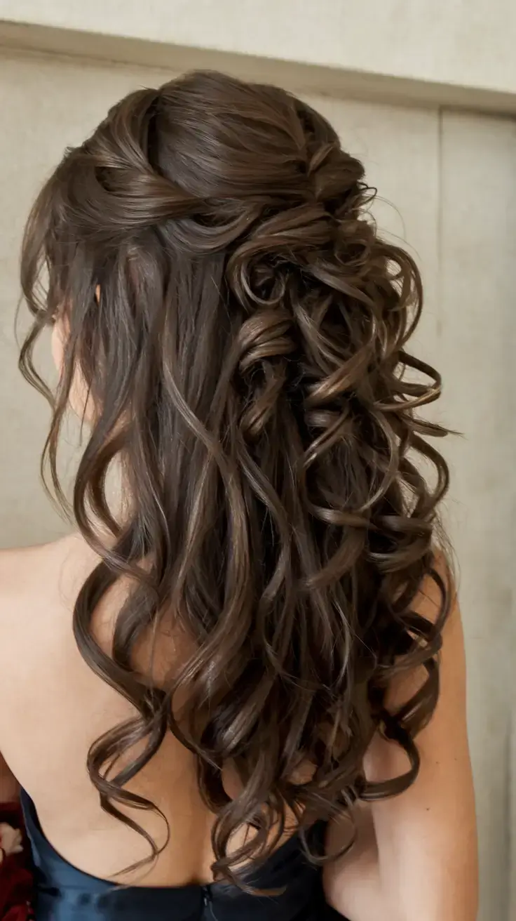 easy and cute july hairstyles for 2025 Hollywood-Inspired Cascading Curls