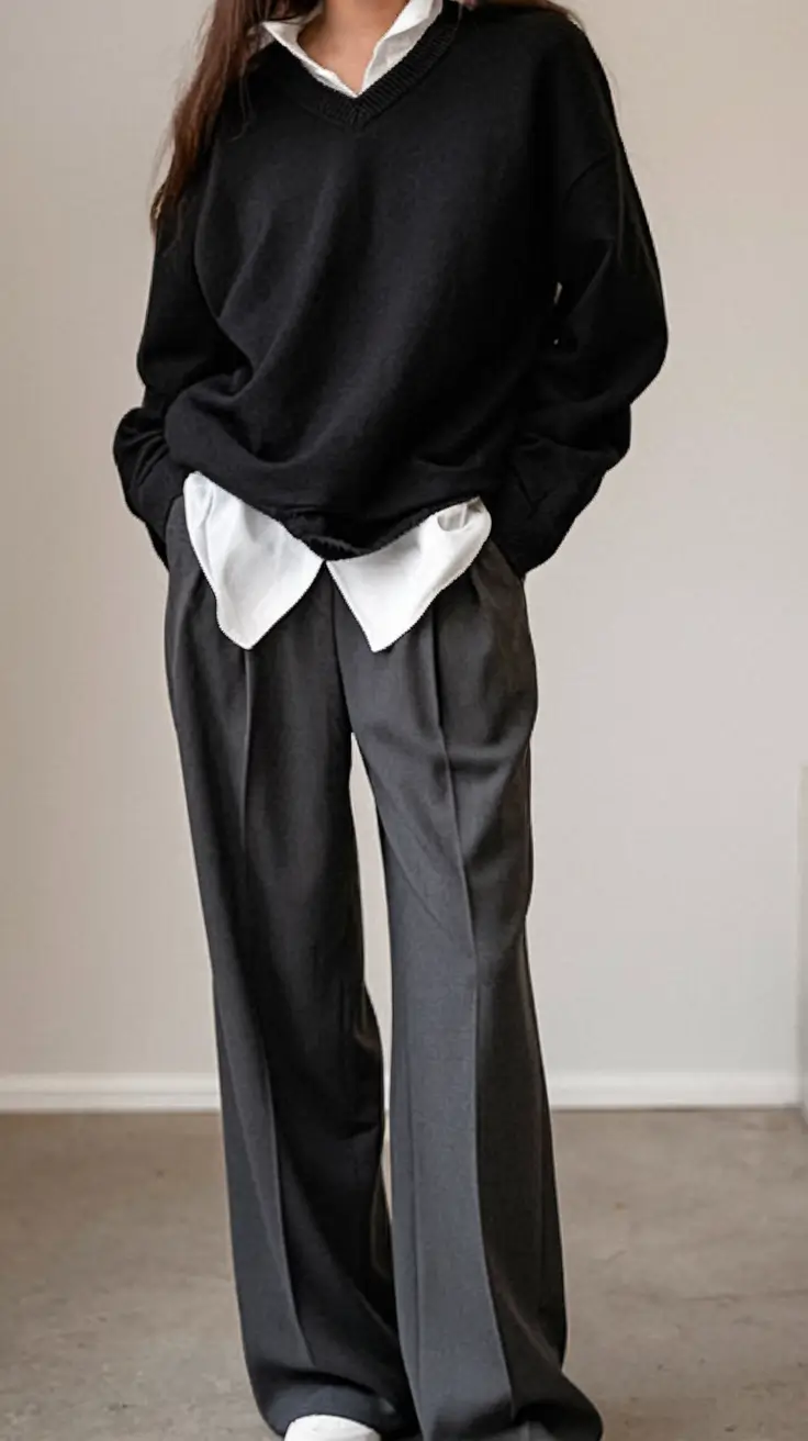 fall business casual outfits The Effortless Layering Formula