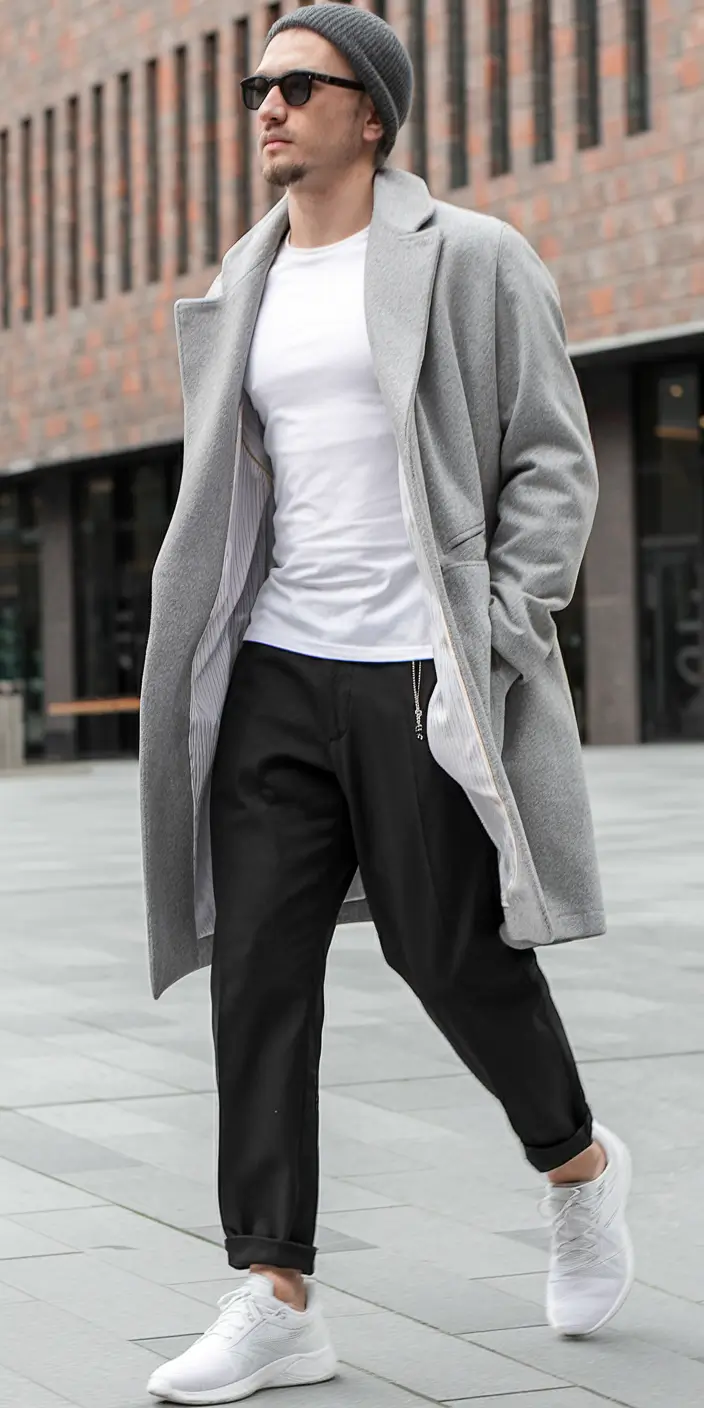fall business casual outfits for men 2025+Modern Cool With a Sporty Edge