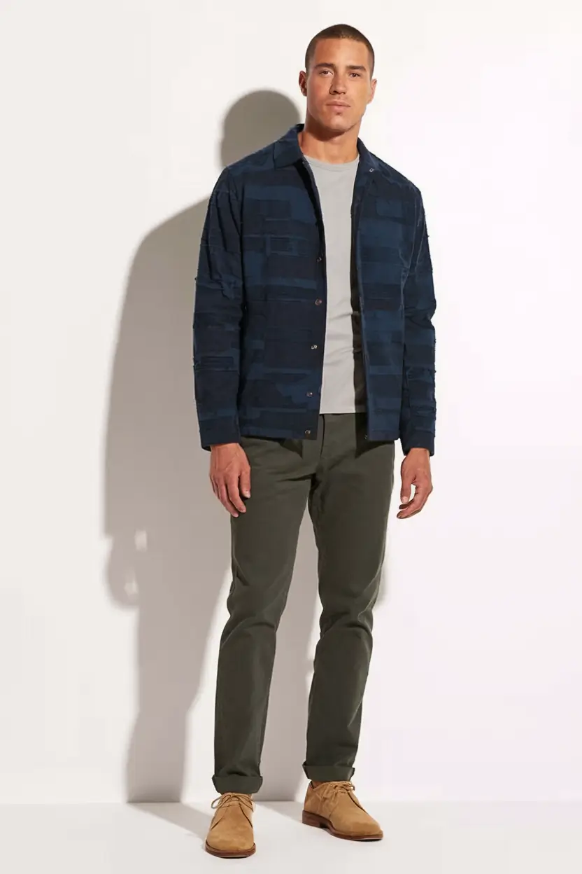 fall business casual outfits for men 2025+Smart Casual With a Hint of Desert Cool