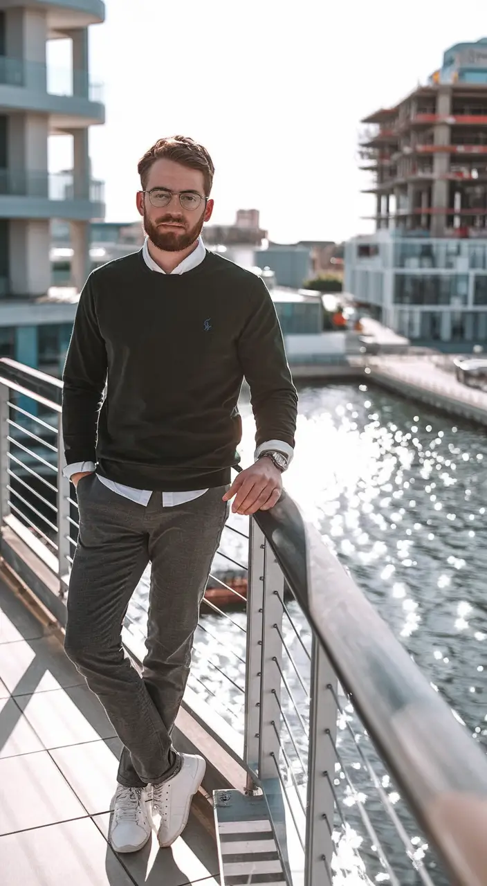 fall business casual outfits for men 2025+Classic Prep With a Contemporary Beat