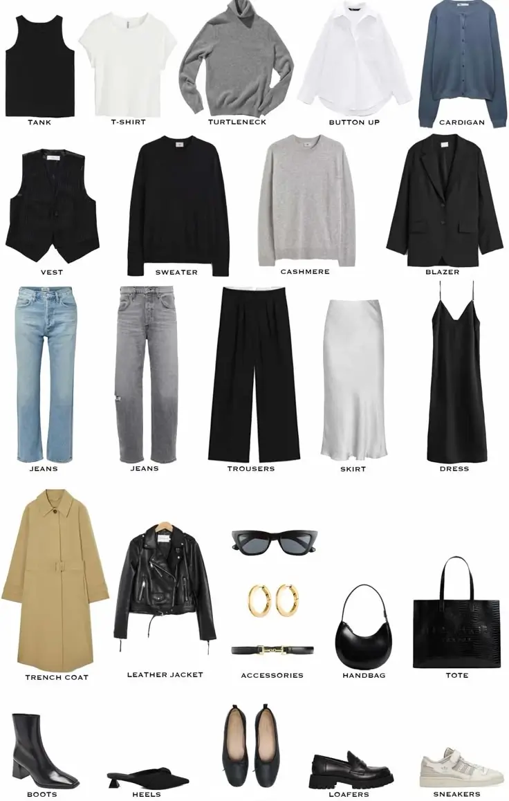 fall capsule wardrobe ideas 2025 Minimal Layers, Maximum Possibilities